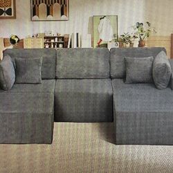 Large  4piece Sectional Light Weight