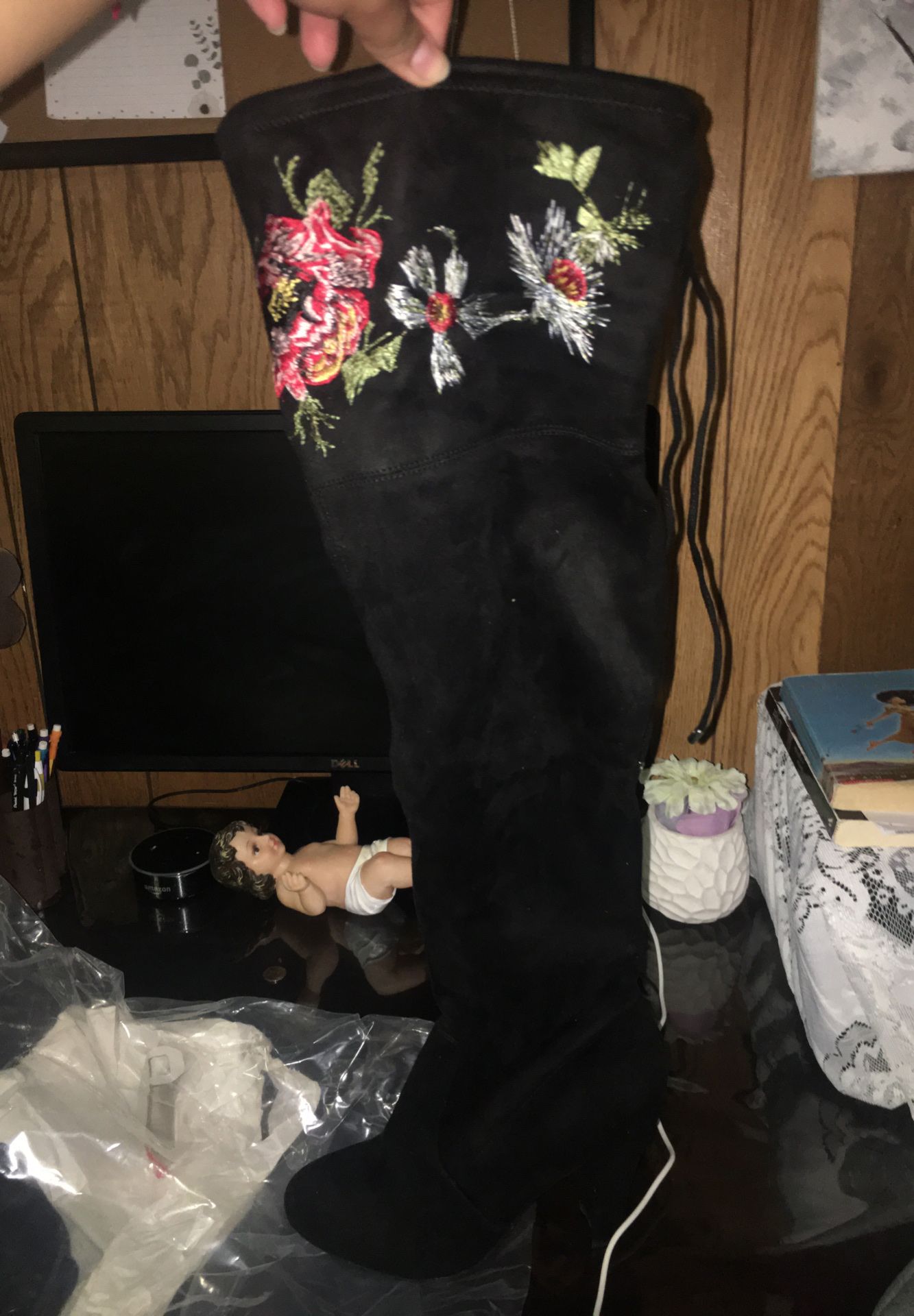 Thigh high boots