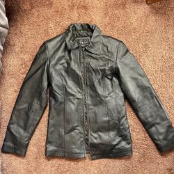 Mirage Genuine Leather Jacket Size Medium 