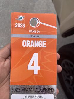 Dolphins Parking Pass 