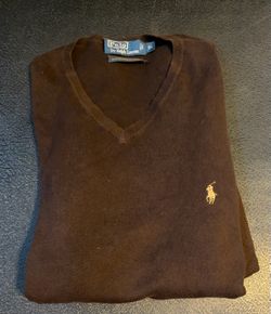 Men’s Polo Ralph Lauren V-Neck Sweater XL
