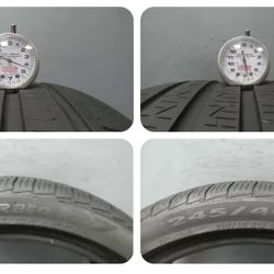 Pair Of 245 40 19 Pirelli Cinturato P7 All Season RunFlat With Over 65%  BMW Cadillac Audi Mercedes Gomas Tires 14247