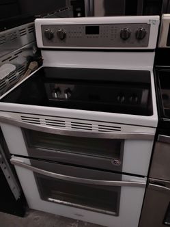 Estufa de vidrio electrica 2 hornos WHIRLPOOL