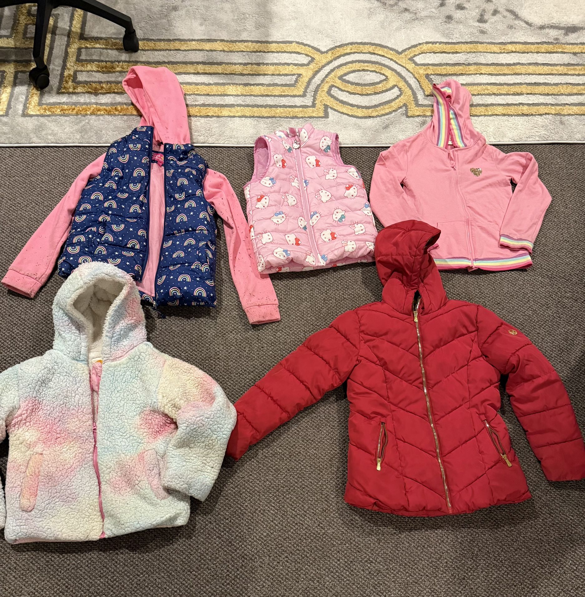 Girls fall winter jacket lot Size 14-16 