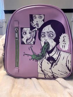 Junji Ito Slug girl backpack