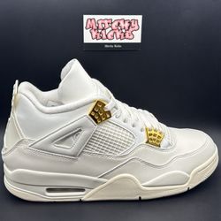 Jordan 4 Retro Metallic Gold Sz. 10.5