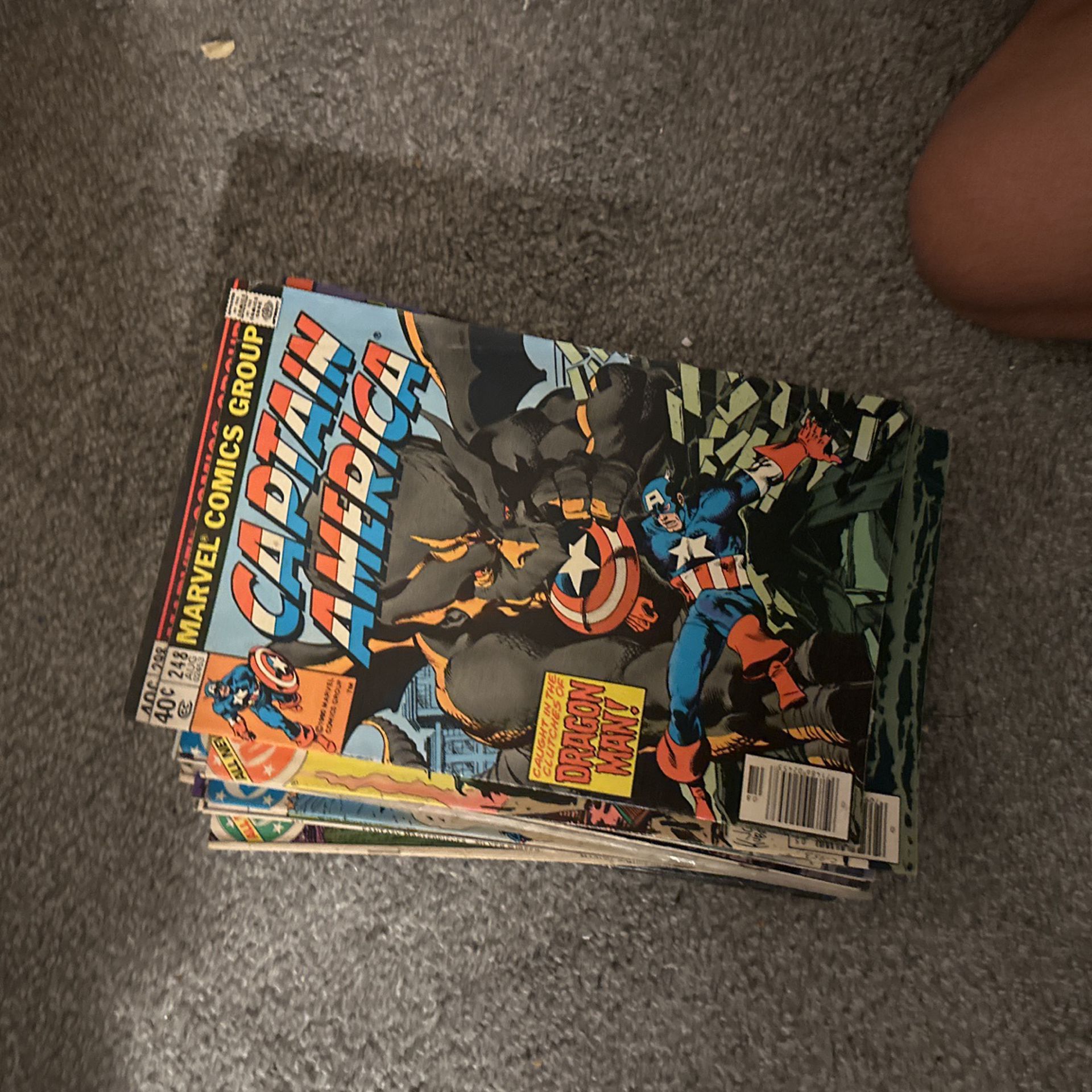 old marvel/dc comic collection