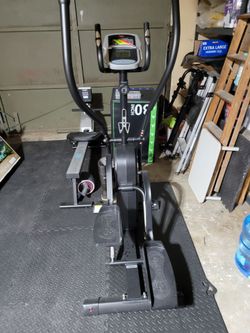 Elliptical stepper