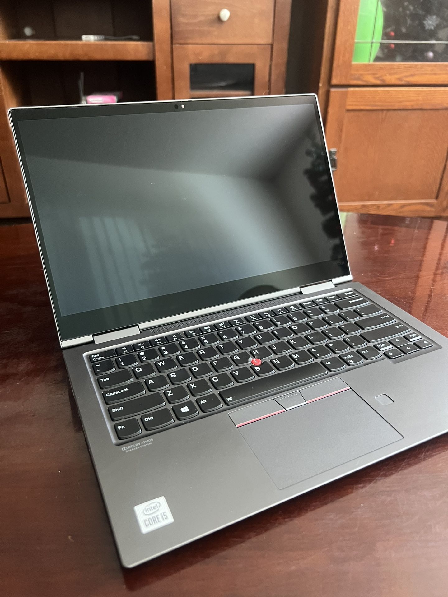 Lenovo ThinkPad X1 Yoga Gen 5 Core™ i5-10210U 1.6GHz 512GB SSD 16GB 14" UHD (3840×2160) TOUCHSCREEN WIN10 Pro IRON GRAY Backlit Keyboard FP Reader