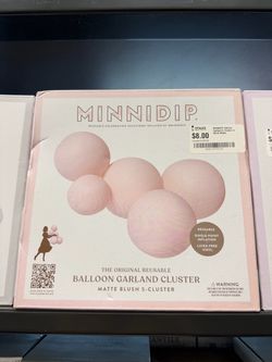 Minnidip Reusable Balloon Garland Cluster