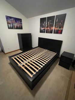 IKEA Bed with Storage