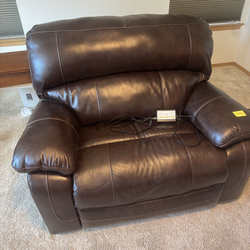 2 Leather recliner