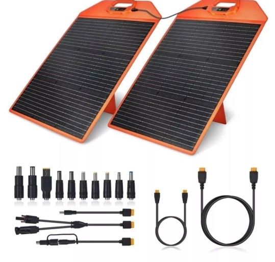 120 Watts Portable Solar Panels