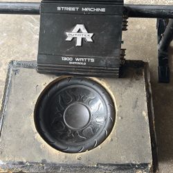 Car Amp And Speaker 