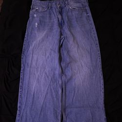 Baggy Light Blue Jeans 