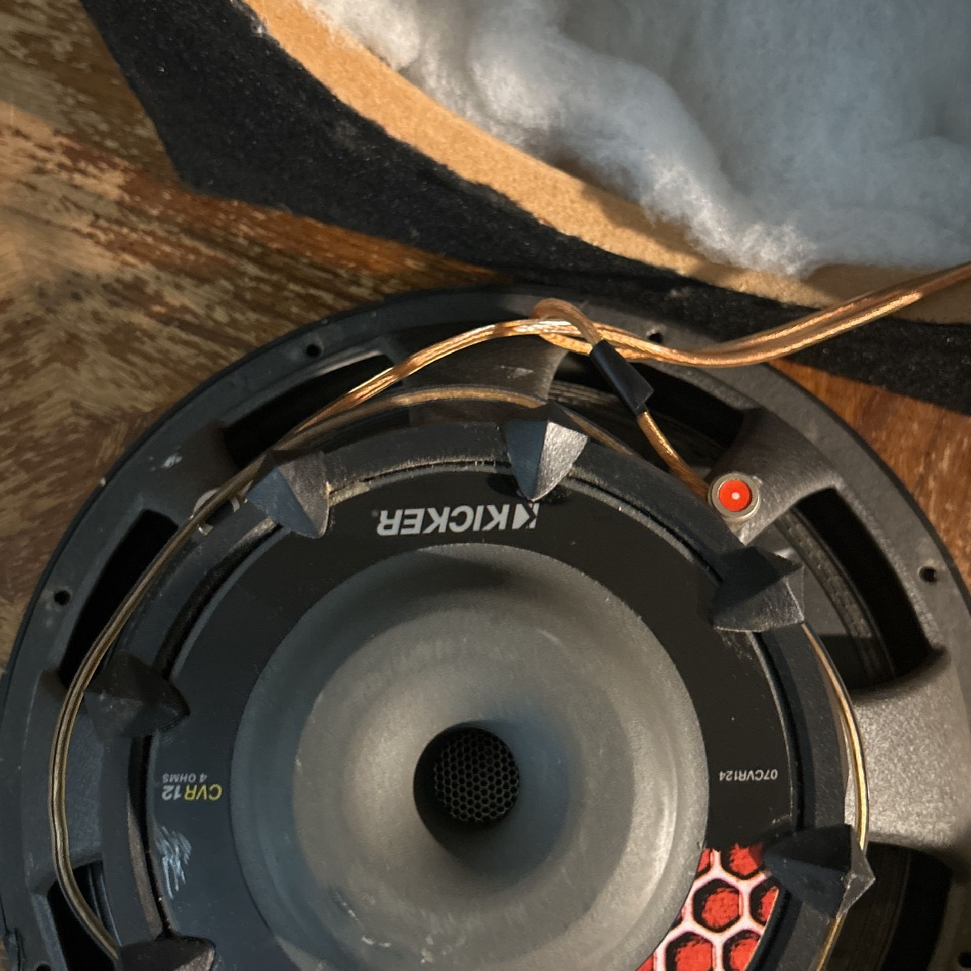 Kicker CompVR CVR12 12 400 Watt Subwoofer Driver