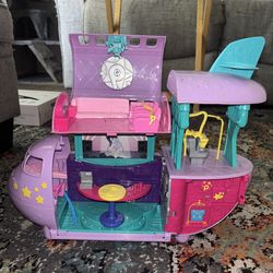 Polly Pocket Travel Adventure Jet playset