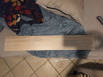 Wood looking tile