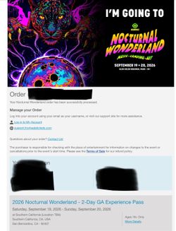 Nocturnal wonderland