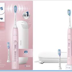 Philips Sonicare ExpertClean 7500 Pink, Rechargeable Electric Power Toothbrush