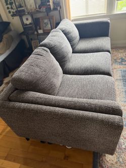 Gray 3-Seat Sofa – $275 OBO