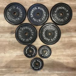  Barbell Plate 1 Inch Middle 