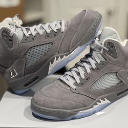 Jordan 5 Wolf Gray Size 12