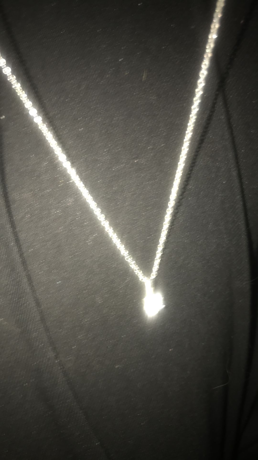 I am 925 sterling silver necklace