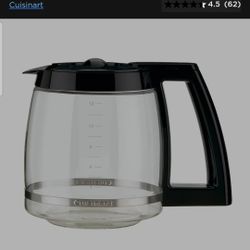 Cuisinart New Replacement 12 Cup Tempered Glass Coffee Pot. Msrp $35
