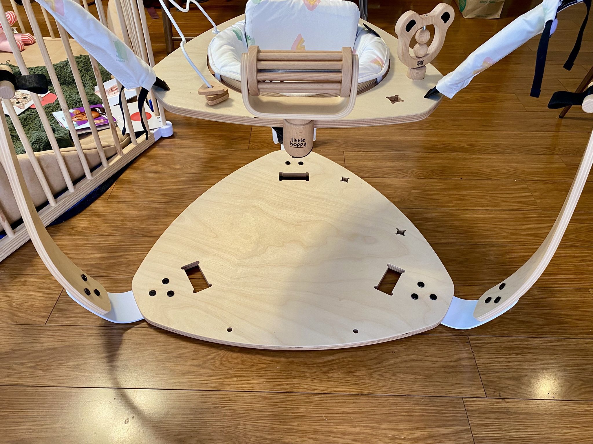 LITTLE HOPPA 3-IN-1 PLAY GYM + TABLE + JUMPER β MINT CONDITION