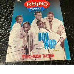 Rhino Direct Doo Woop Special Holiday  '96 Edition Magazine (#30)