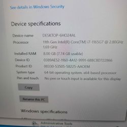 Dell Laptop 