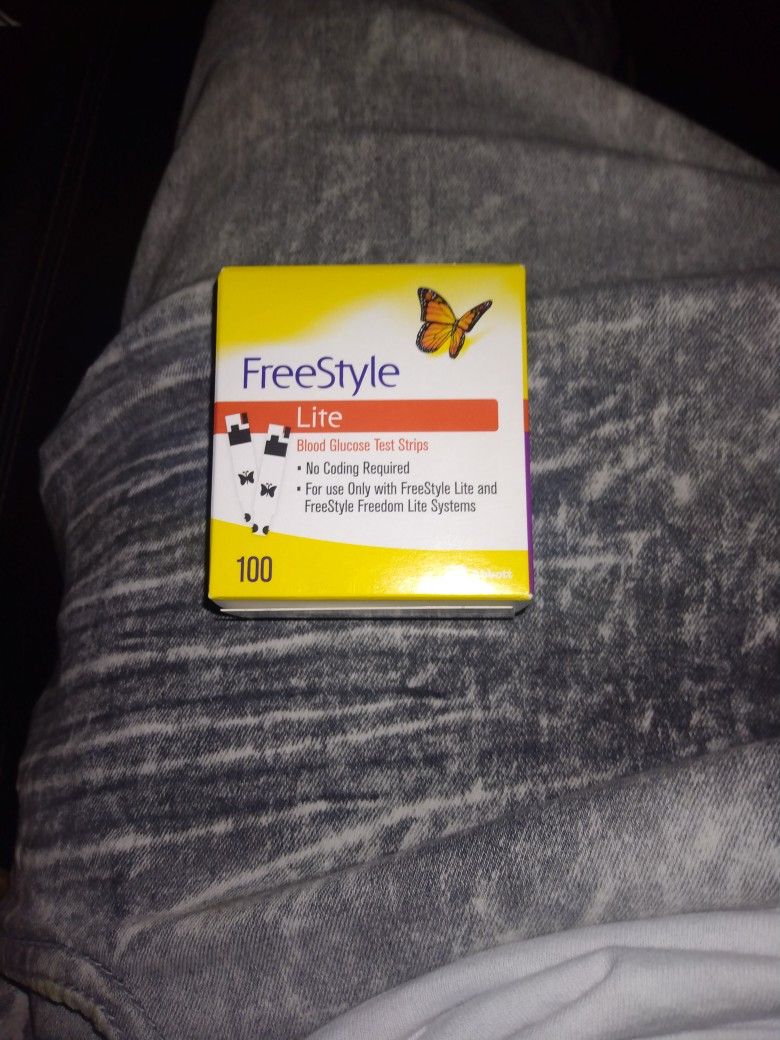 Freestyle Lite Blood Glucose Test Strips