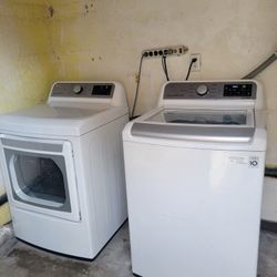 Lg Washer And  Dryer