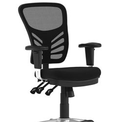 Brand New Black Mesh Tall Back Highly Adjustable Ergonomic Office Chair w/Adjustable Armrests 