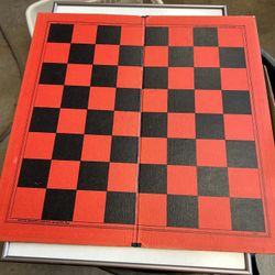 Checkers board vintage