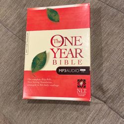 One year Bible, CDs (new)