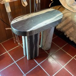 Marble Side Table CB2