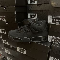 Jordan 4 Black Cat (2025) Size 5.5Y
