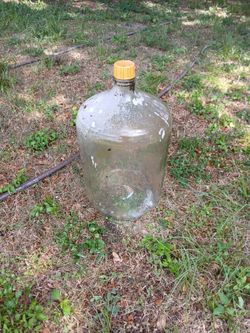 5 gallon glass water jug