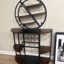 Bar Table & Bar Cup Holder 