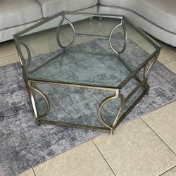 Modern Glass Coffee Table 