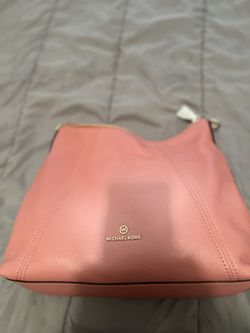 Michael Kors Dusty Pink Hobo Leather Handbag Large