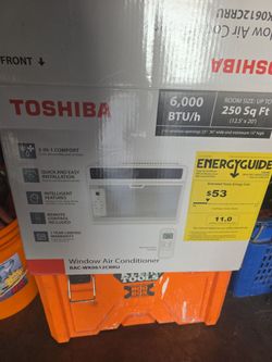 Toshiba 6000 BTU Window Air Conditioner