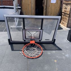 Basketball Backboard And Hoop