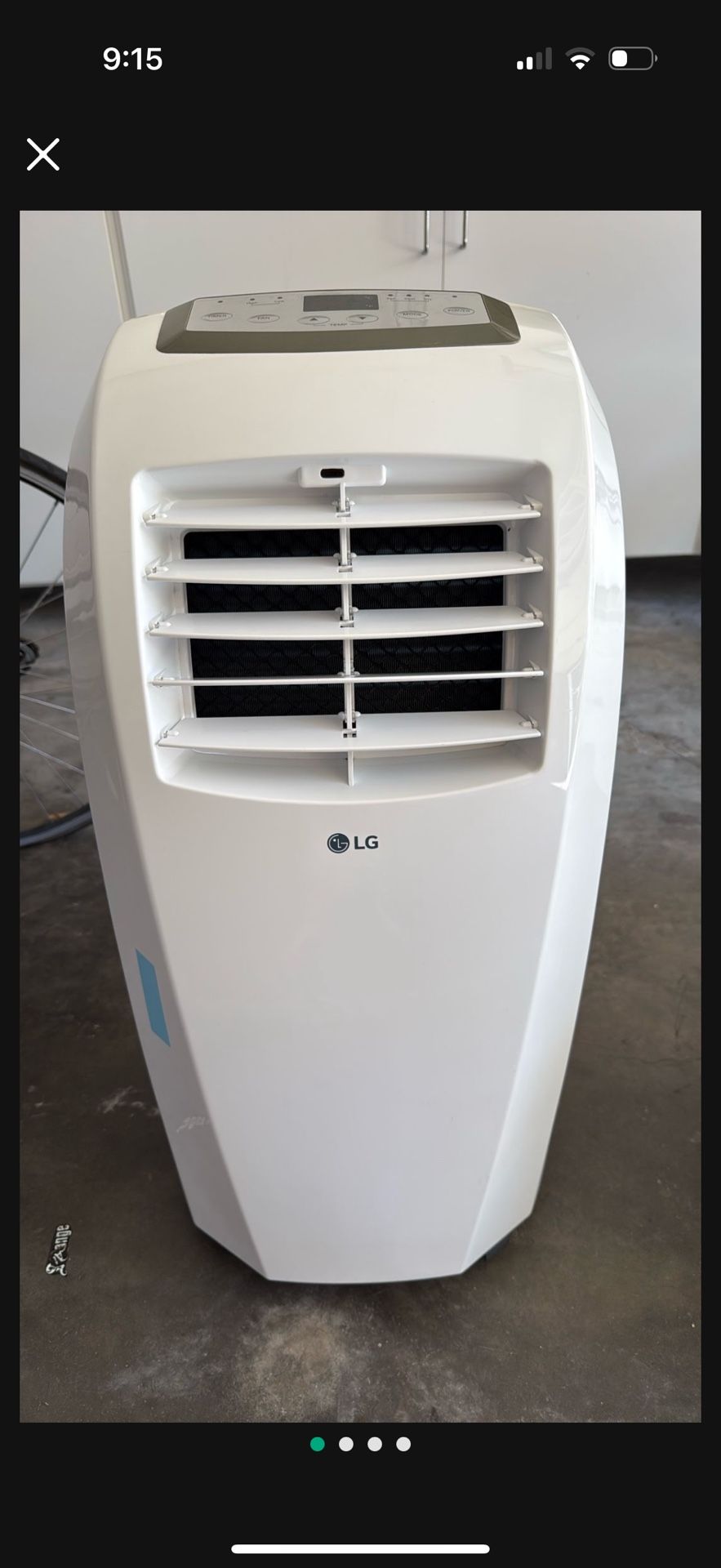 LG Portable AC 10,000 BTU * Like New