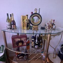 Modern Gold Glass bar