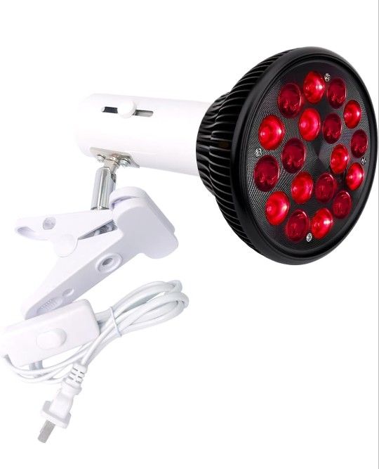 Red Light Therapy Lamp-54W 18 LED Infrared Light Therapy Device with Adjustable Lamp Holder