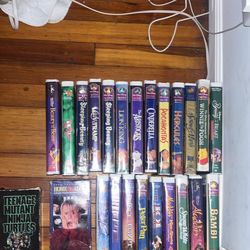 Rare Disney VHS Tapes Would Like To Trade For Old Nintendo Games Or Consoles 