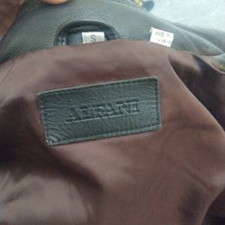 Alfani Leather Jacket Size Small